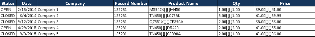 LeadMaster CRM Knowledgebase - How can I import multiple products when ...
